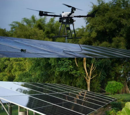 Guter Preis ZAi-MX15 Solarpanel Hochspannungsreinigungsdrohne für die Reinigung von Fensterwänden in hohen Gebäuden Online
